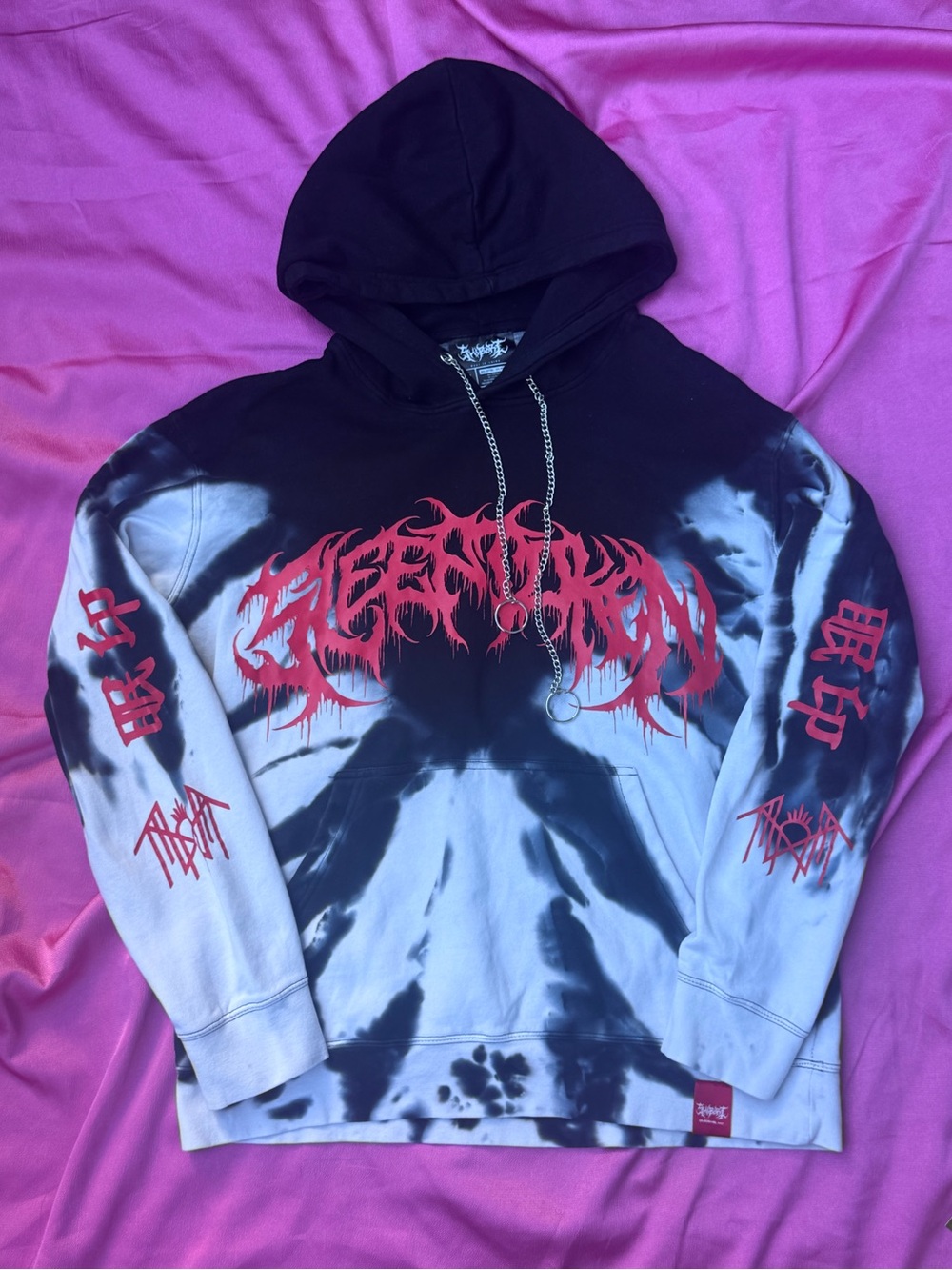 🖤Rare Shibori Threads Sleep Token V2 Hoodie🖤